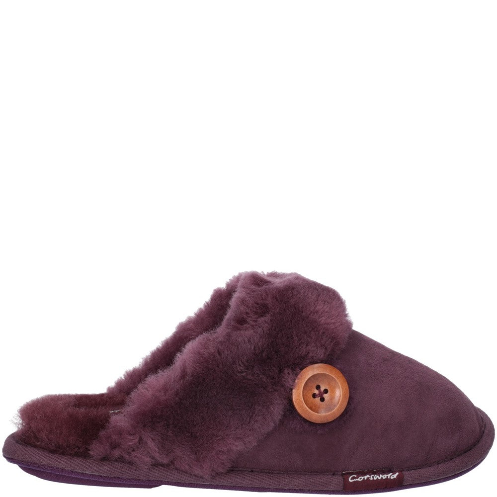 Women's Cotswold Lechlade Sheepskin Mule Slipper