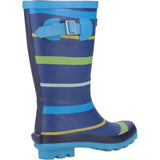 Kids' Cotswold Stripe Wellington Boot