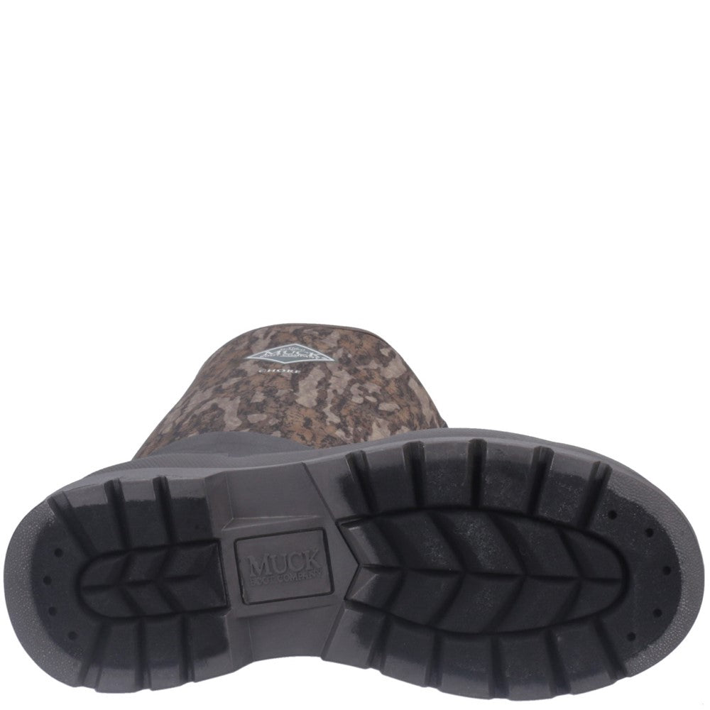 Unisex Muck Boots Chore Gamekeeper Tall Boots Light Brown