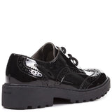 Girls' Geox Casey Lace Up Senior School Shoes
