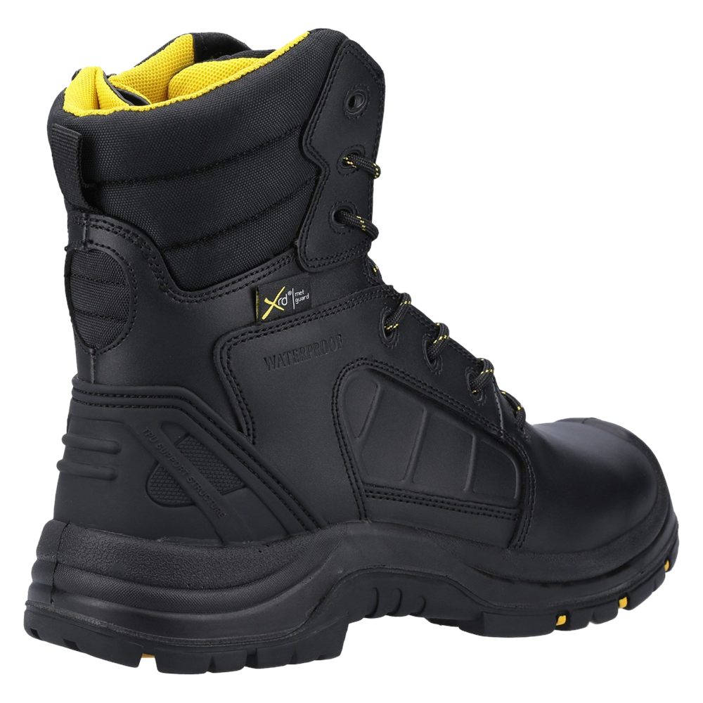 Men's Amblers Safety AS350C Berwyn Hi-Leg Waterproof Metal Free Metatarsal Safety Boot