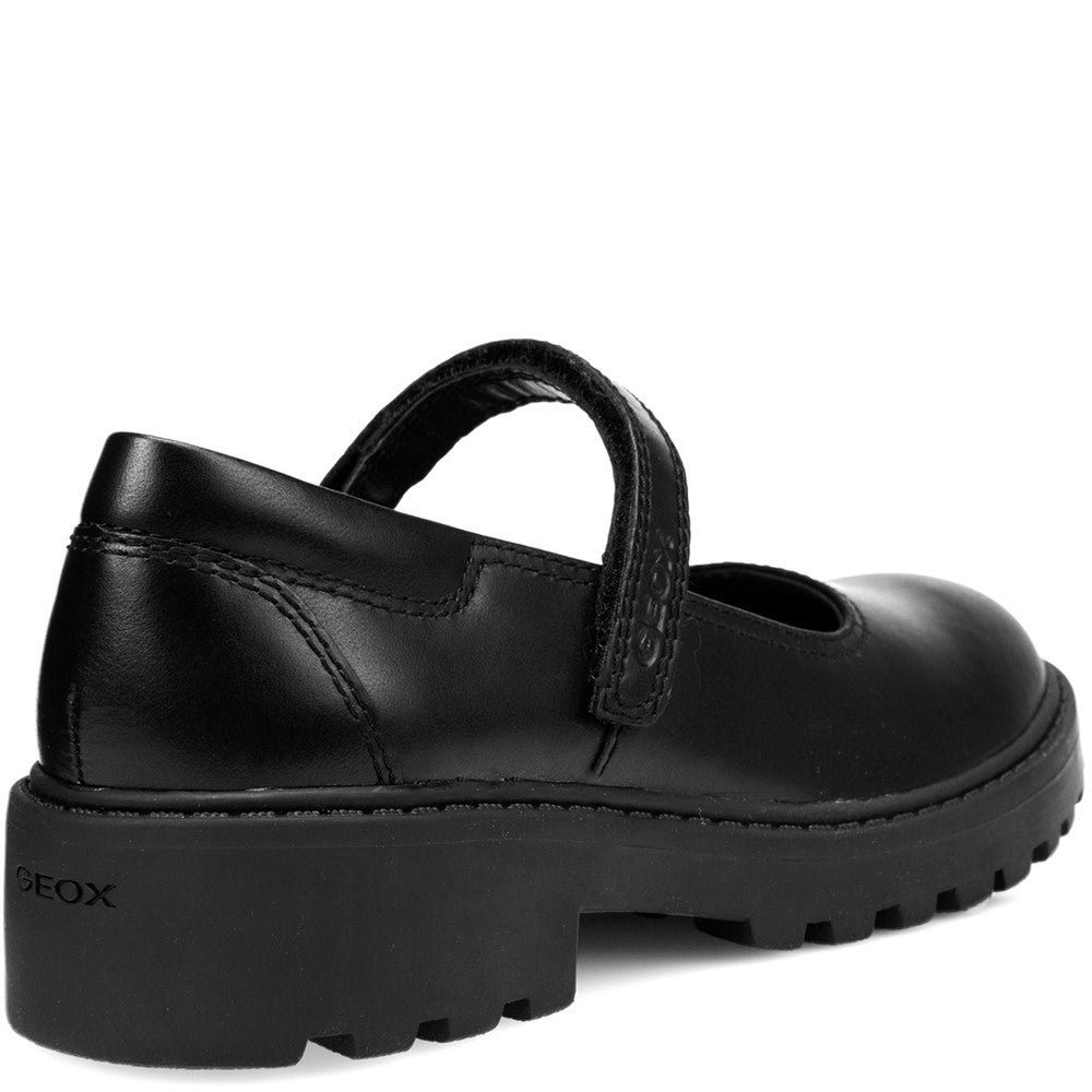 Girls' Geox Casey Ballerina Senior School Shoes