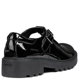 Girls' Geox Casey Buckle Senior School Shoes