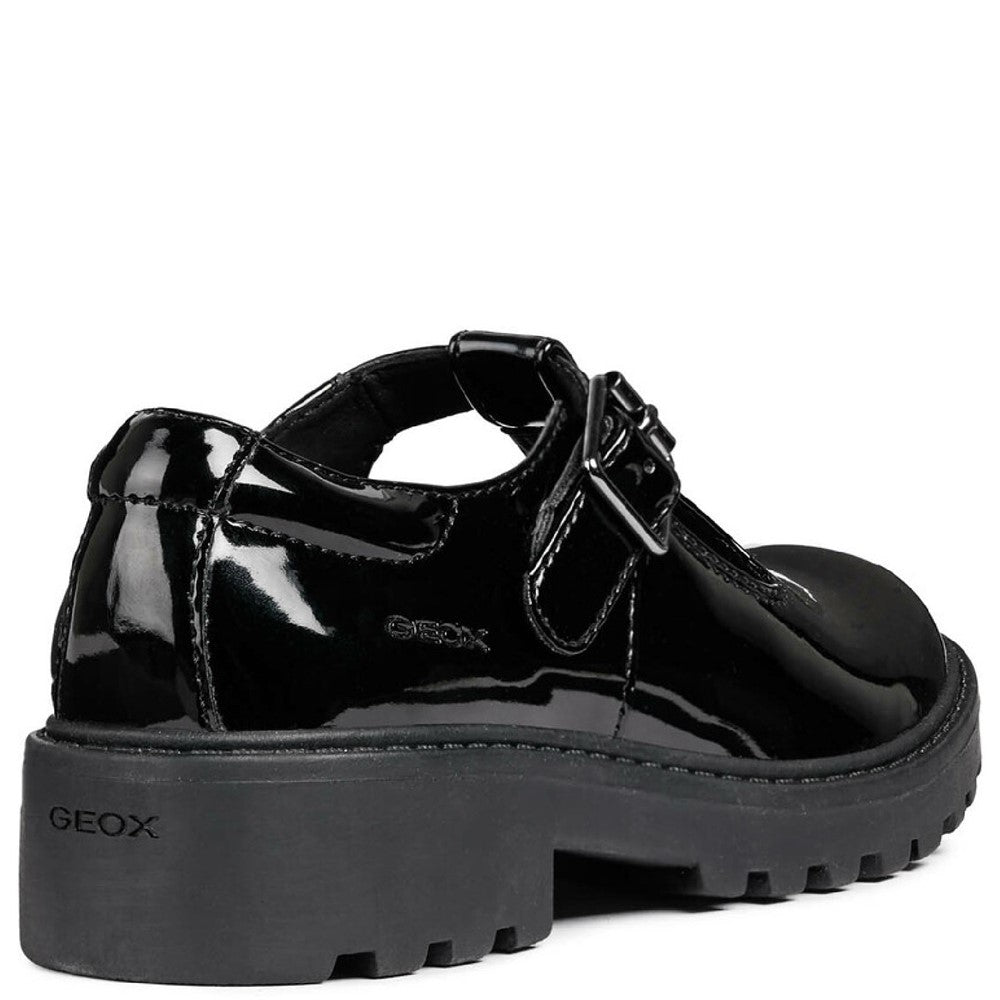 Girls' Geox Casey Buckle Senior School Shoes