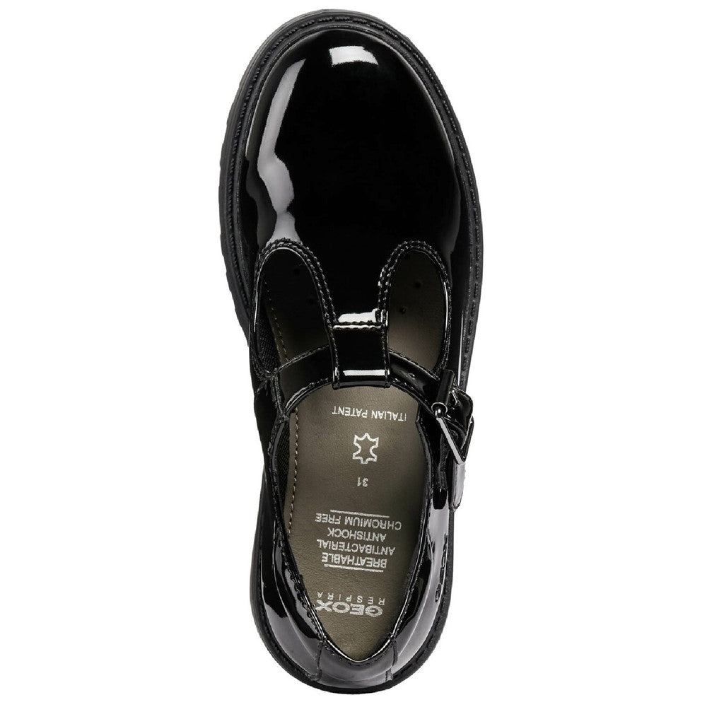 Girls' Geox Casey Buckle Senior School Shoes