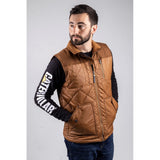 Unisex Caterpillar Waxed Cotton Vest