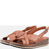 Women's Hush Puppies Elena Cross Over Wedge Sandal