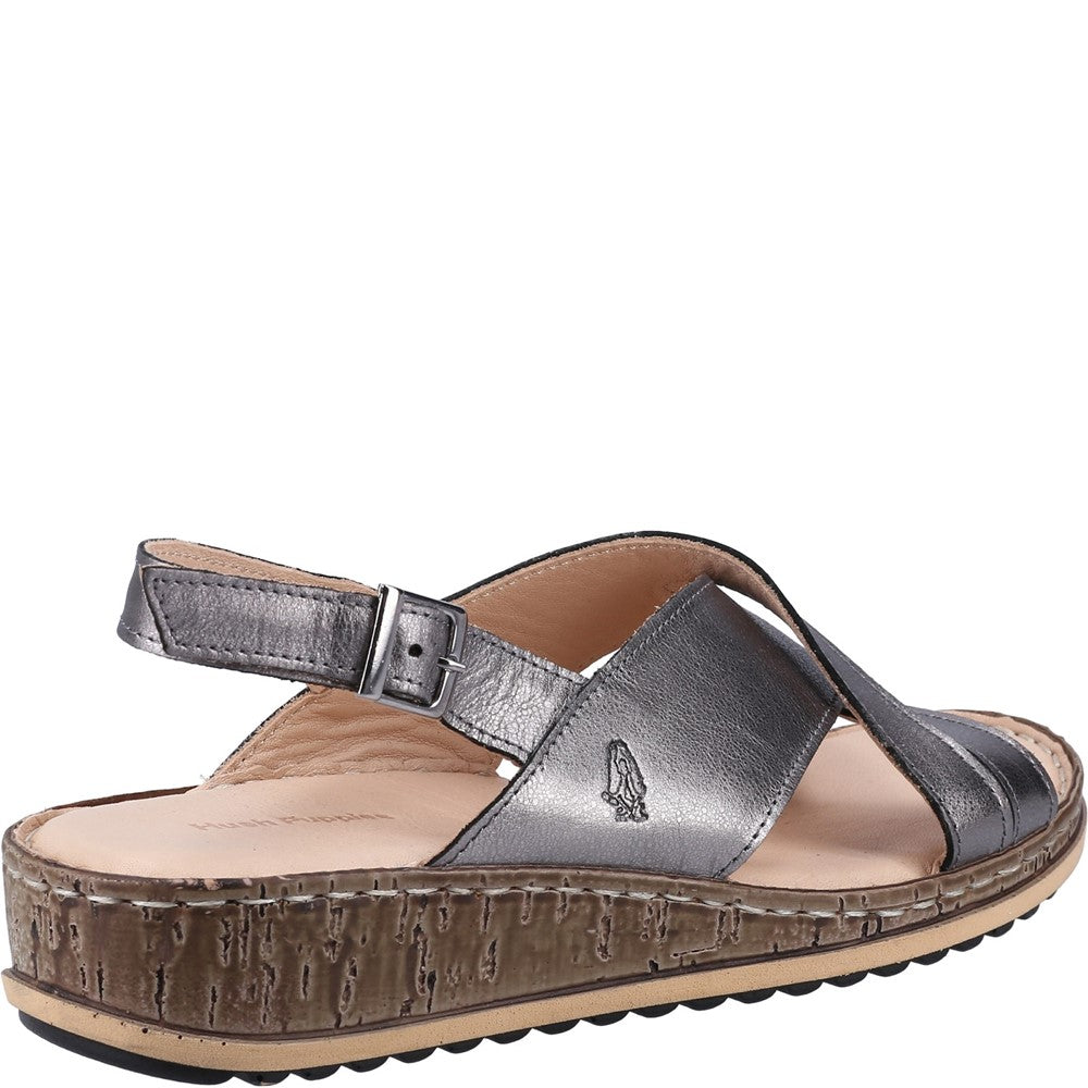 Women's Hush Puppies Elena Cross Over Wedge Sandal