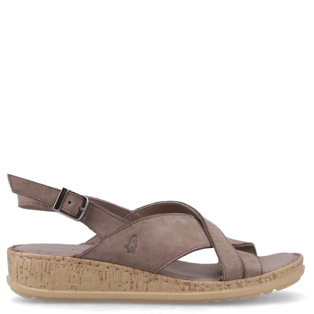 Women's Hush Puppies Elena Cross Over Wedge Sandal