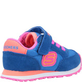 Girls' Skechers Retro Sneaks Touch Fastening Trainer