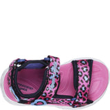 Girls' Skechers S Lights Heart Lights Savvy Cat Sandal