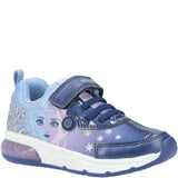 Girls' Geox J Spaceclub Girl D Frozen Touch Fastening Trainer