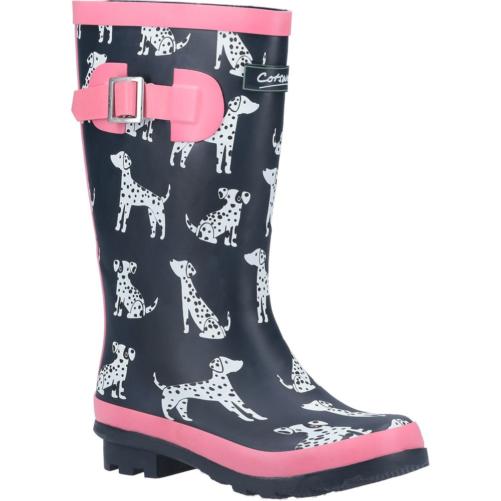 Kids' Cotswold Spot Wellington Boots