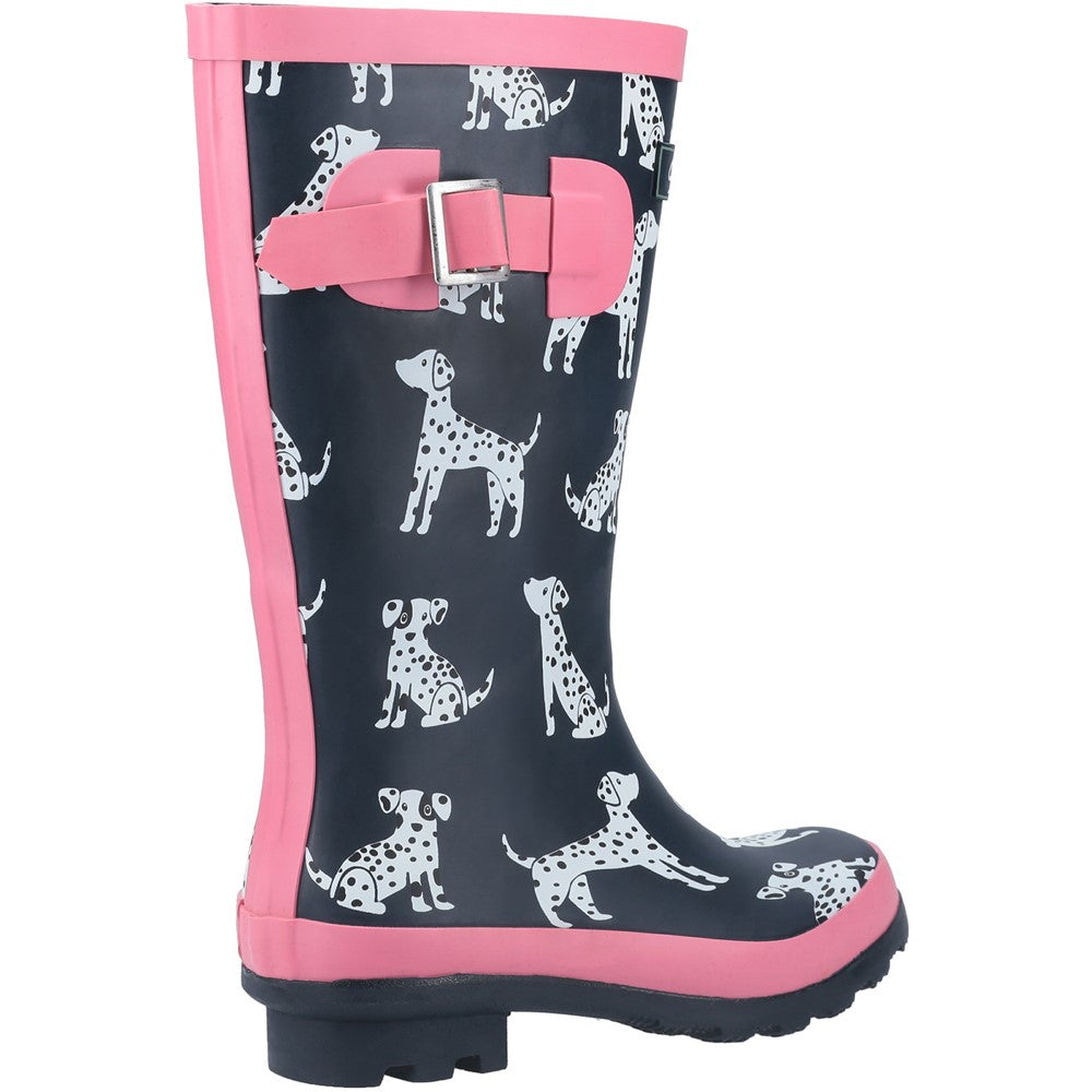 Kids' Cotswold Spot Wellington Boots