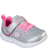 Girls' Skechers Comfy Flex Moving On Sports Trainer