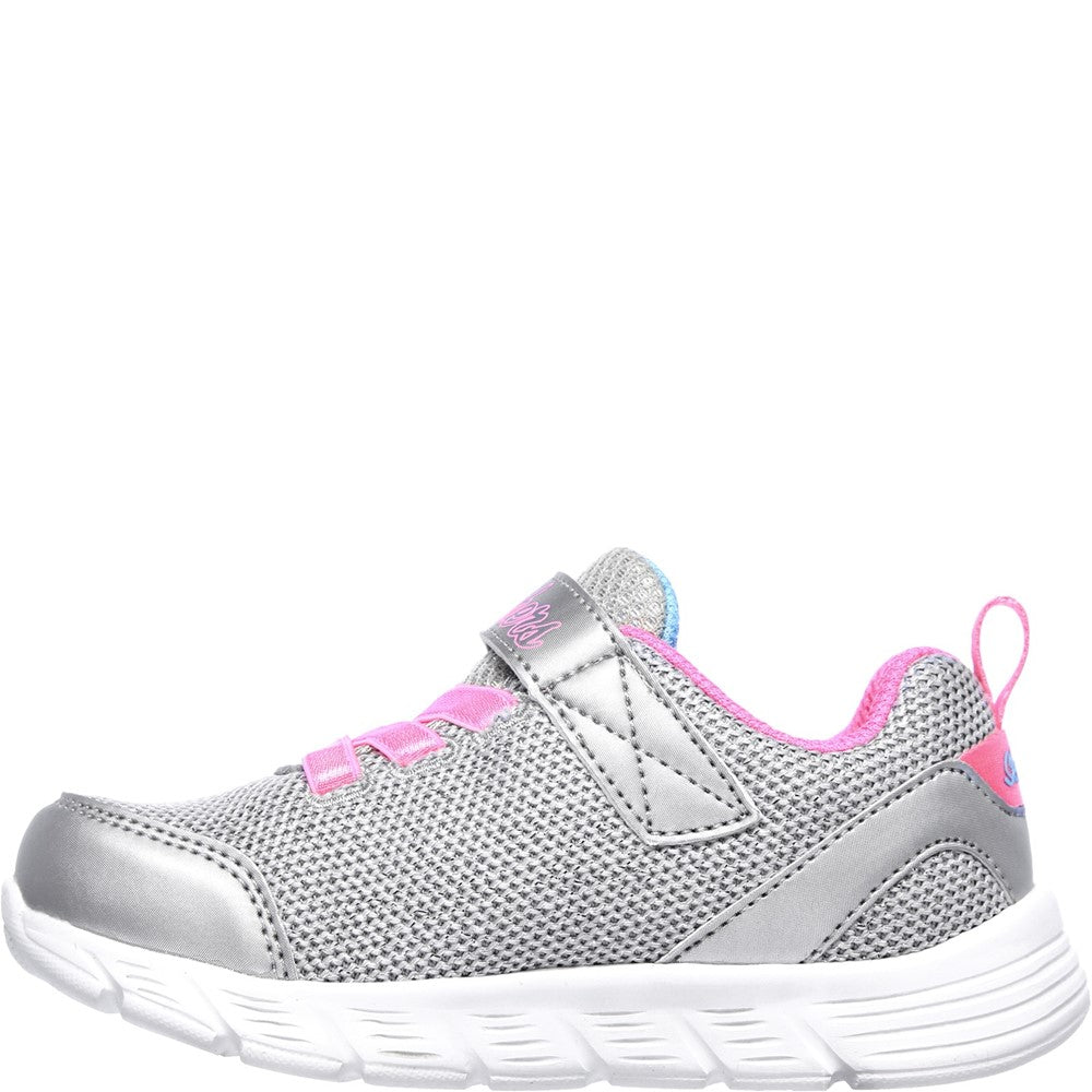 Girls' Skechers Comfy Flex Moving On Sports Trainer