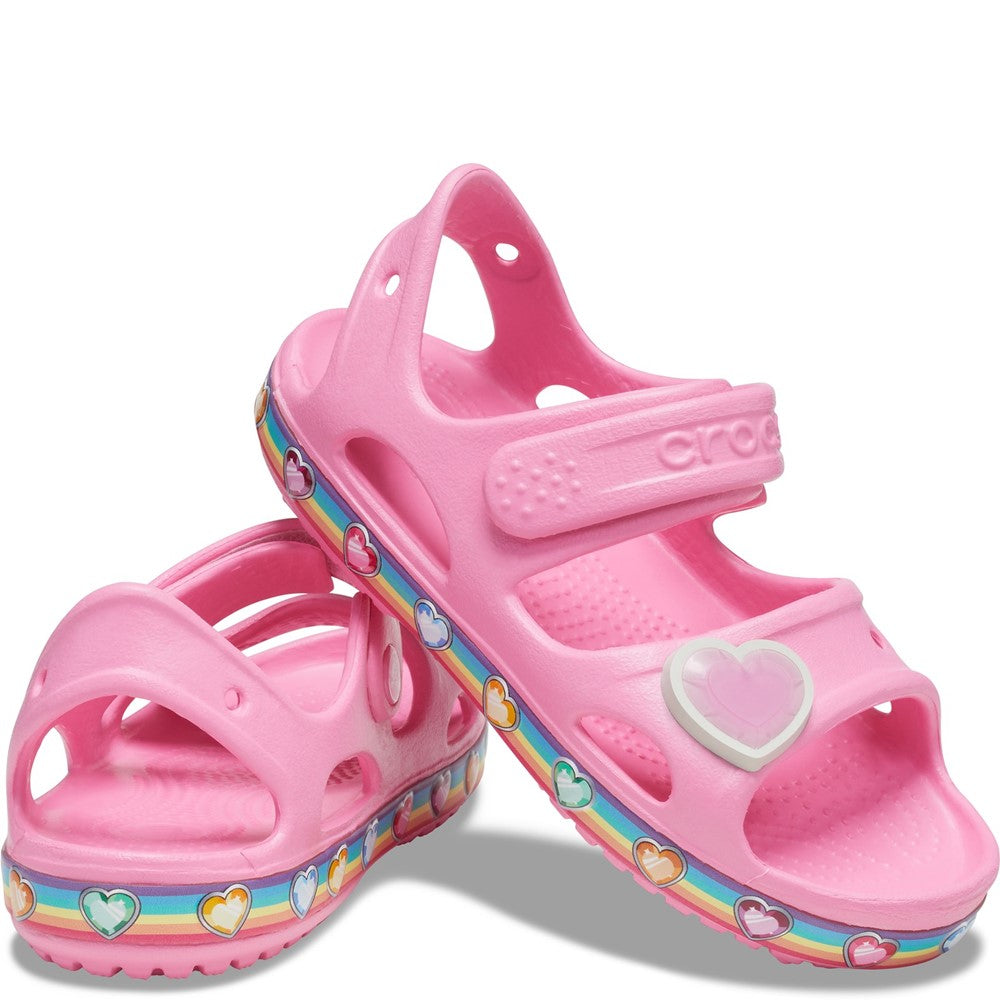 Girls' Crocs Fun Lab Rainbow Sandal