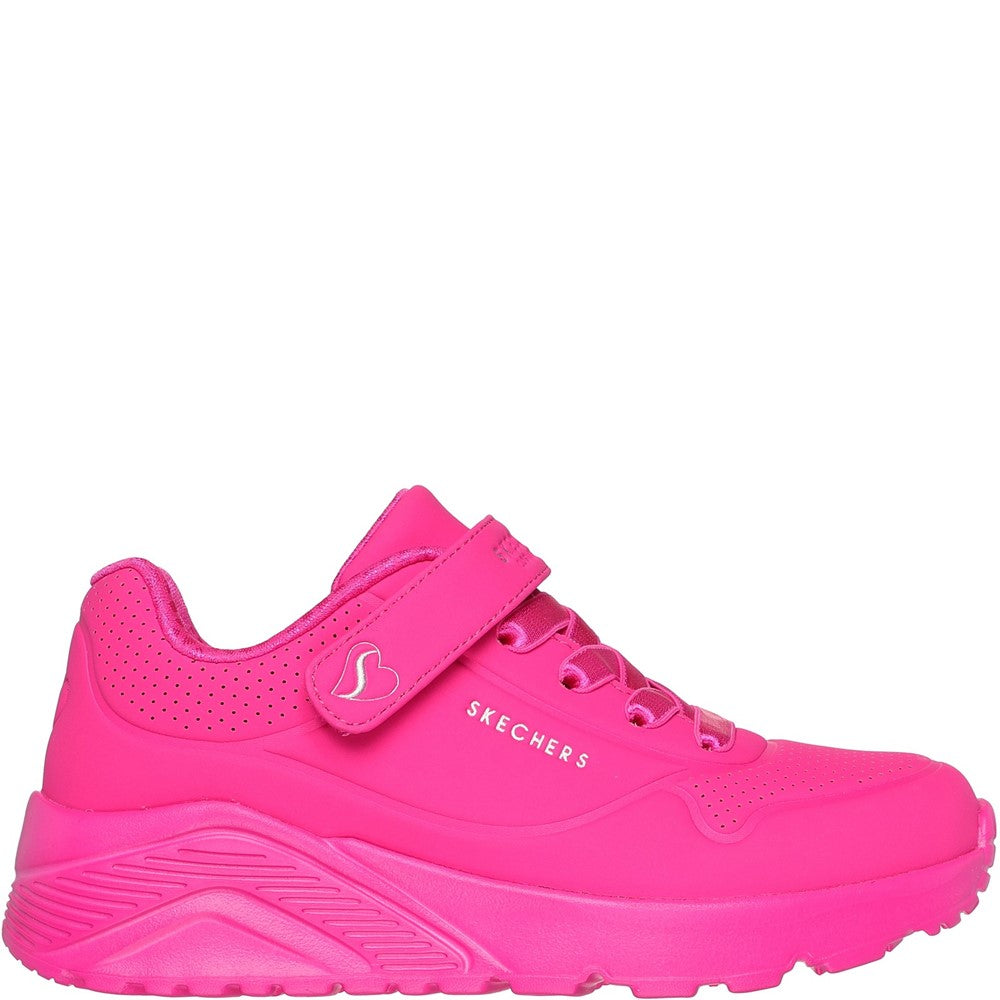 Girls' Skechers Uno Lite Sports Shoes