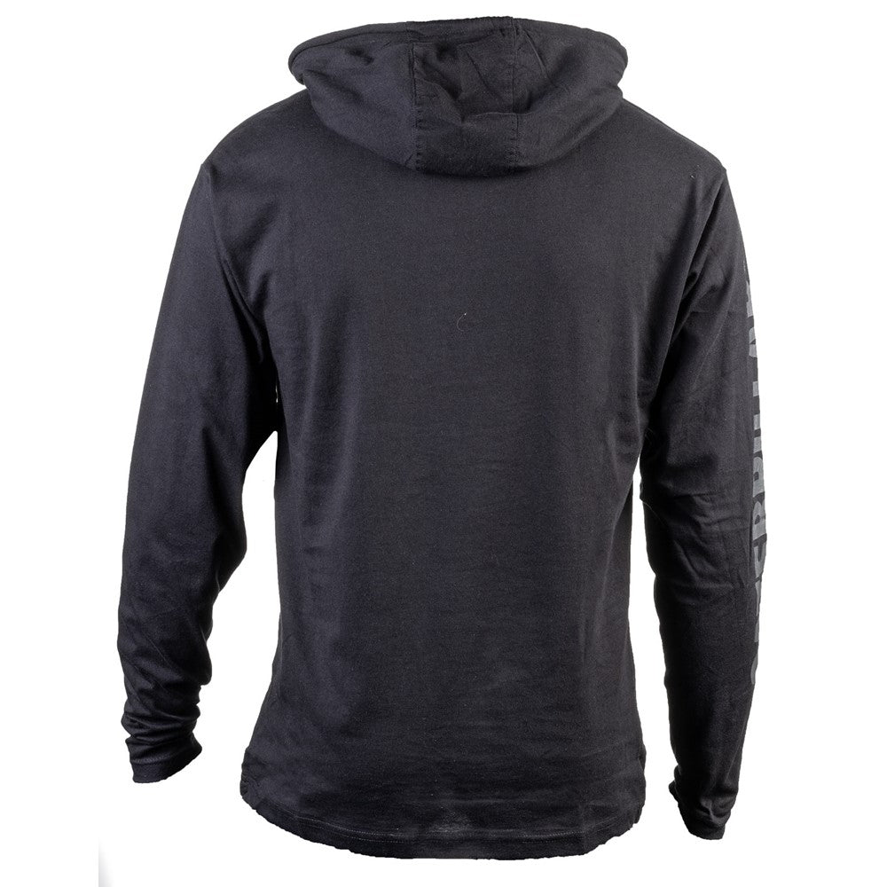 Men's Caterpillar Hooded Long Sleeve Tee