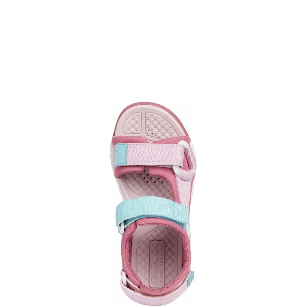 Girls' Geox Borealis Touch Fastening Infant Sandals