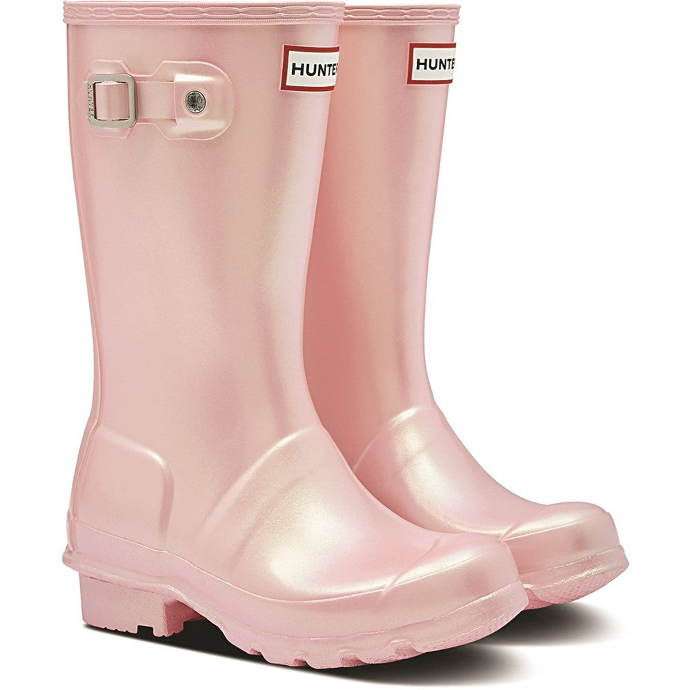 Kids' Hunter Original Pearlised Wellington Boots
