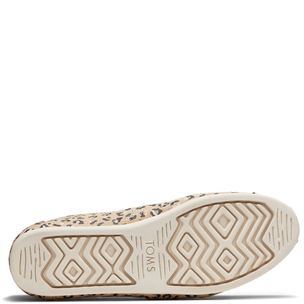 Women's TOMS Alpargata Textured Cheetah