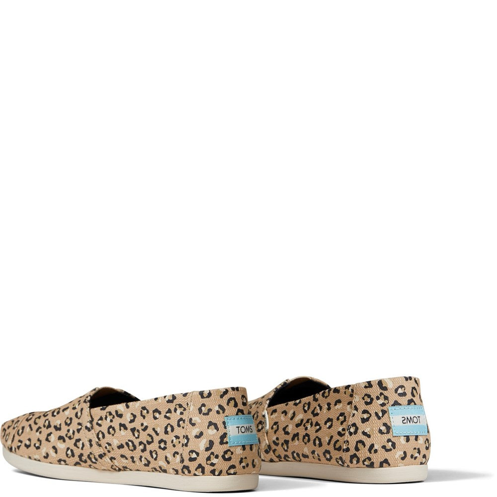 Women's TOMS Alpargata Textured Cheetah