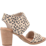 Women's TOMS Majorca Cutout Textured Cheetah Sandal