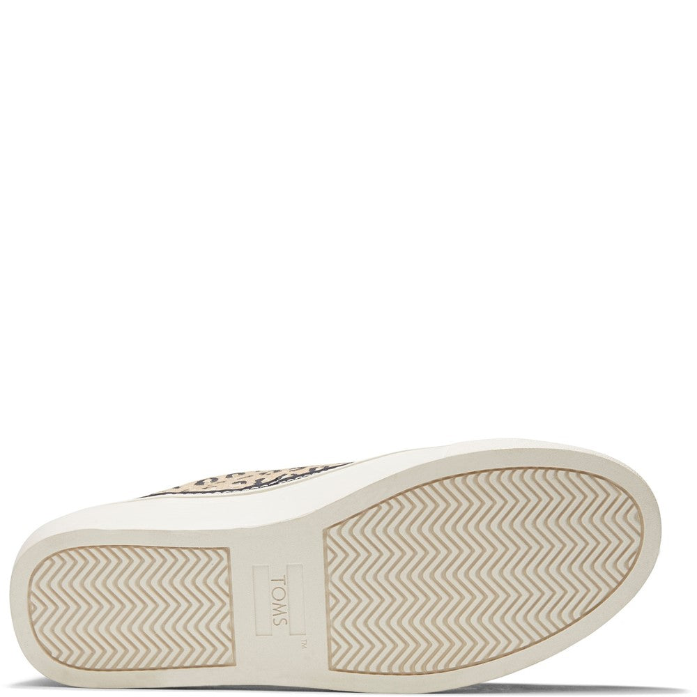 Women's TOMS Alex Textured Cheetah Trainer