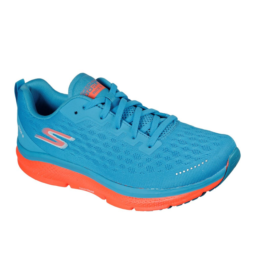 Men s Skechers Go Run Ride 9 Sports Shoes Blue FreemanHardy Willis