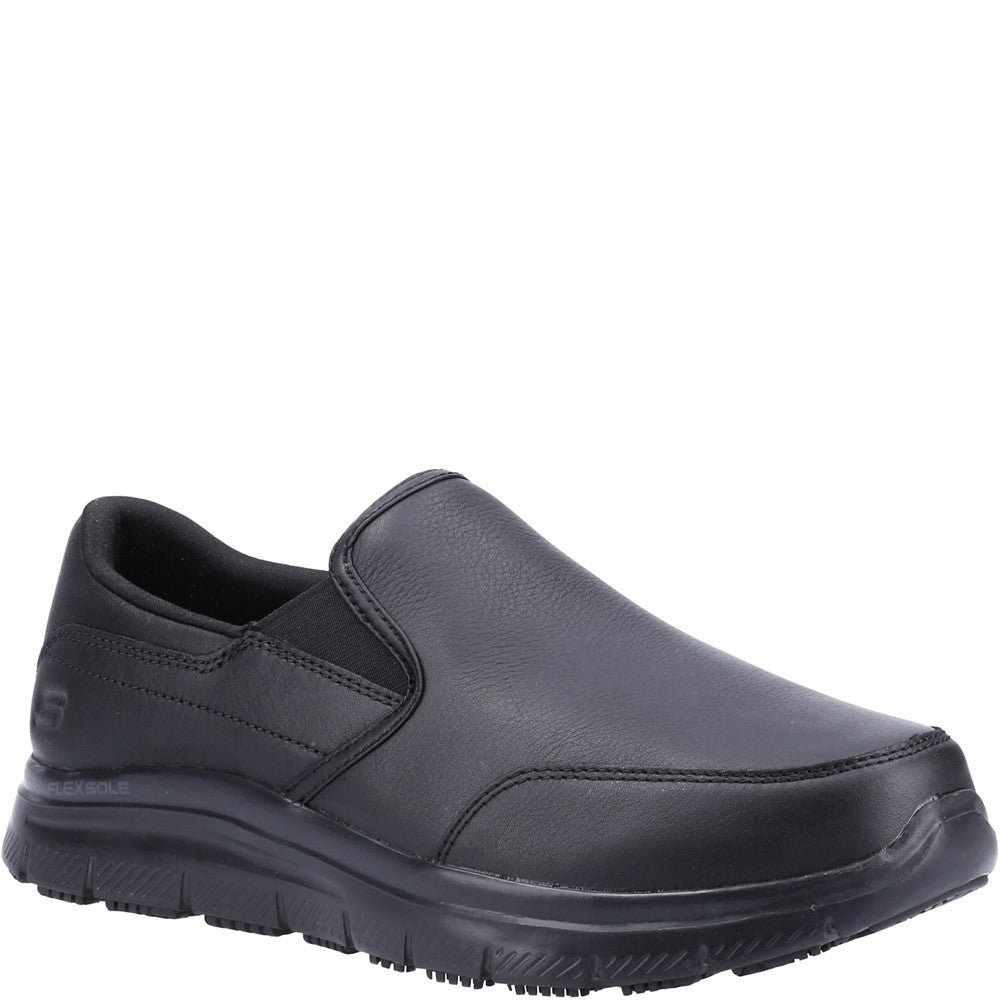 Men's Skechers Workwear Bronwood WideFit Slip Resistant Occupational Shoe