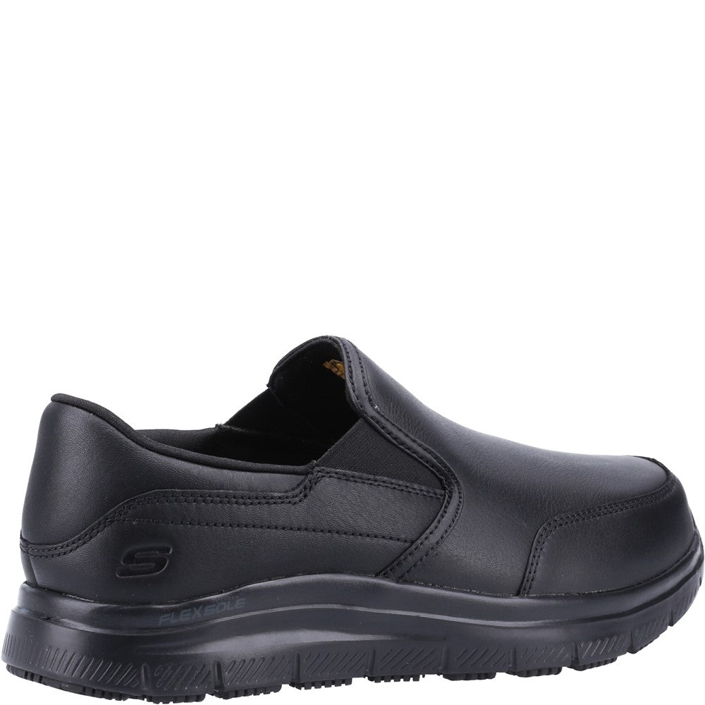 Men's Skechers Workwear Bronwood WideFit Slip Resistant Occupational Shoe