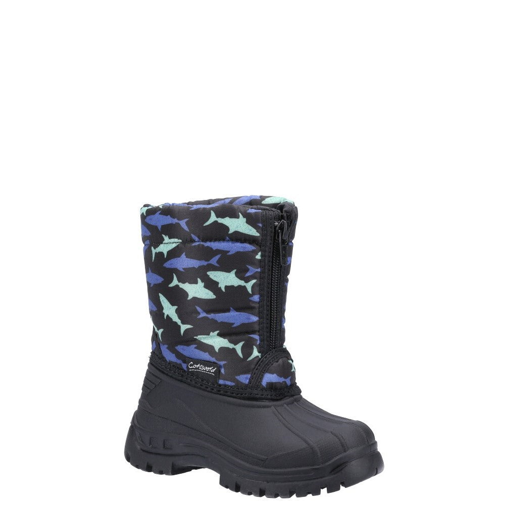 Kids' Cotswold Iceberg Zip Snow Boot