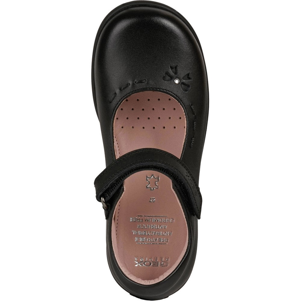 Girls' Geox Naimara Ballerina Junior School Shoes