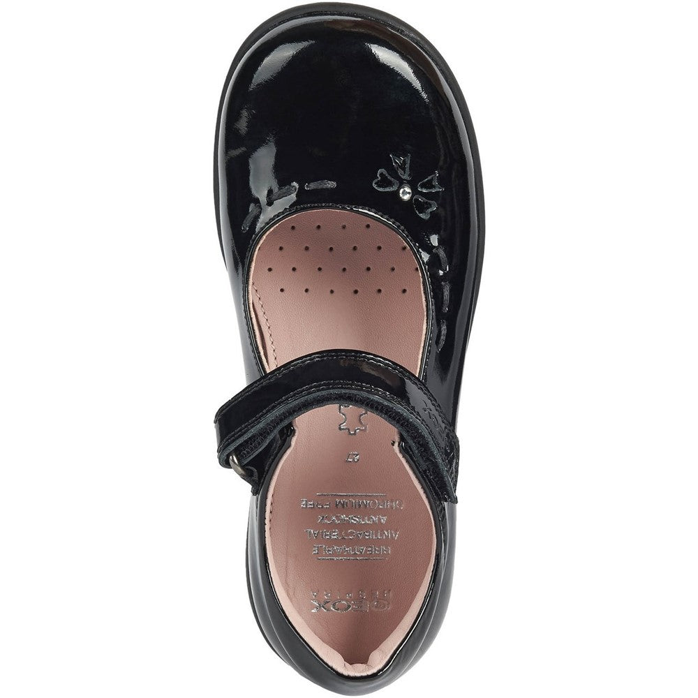 Girls' Geox Naimara Ballerina Junior School Shoes