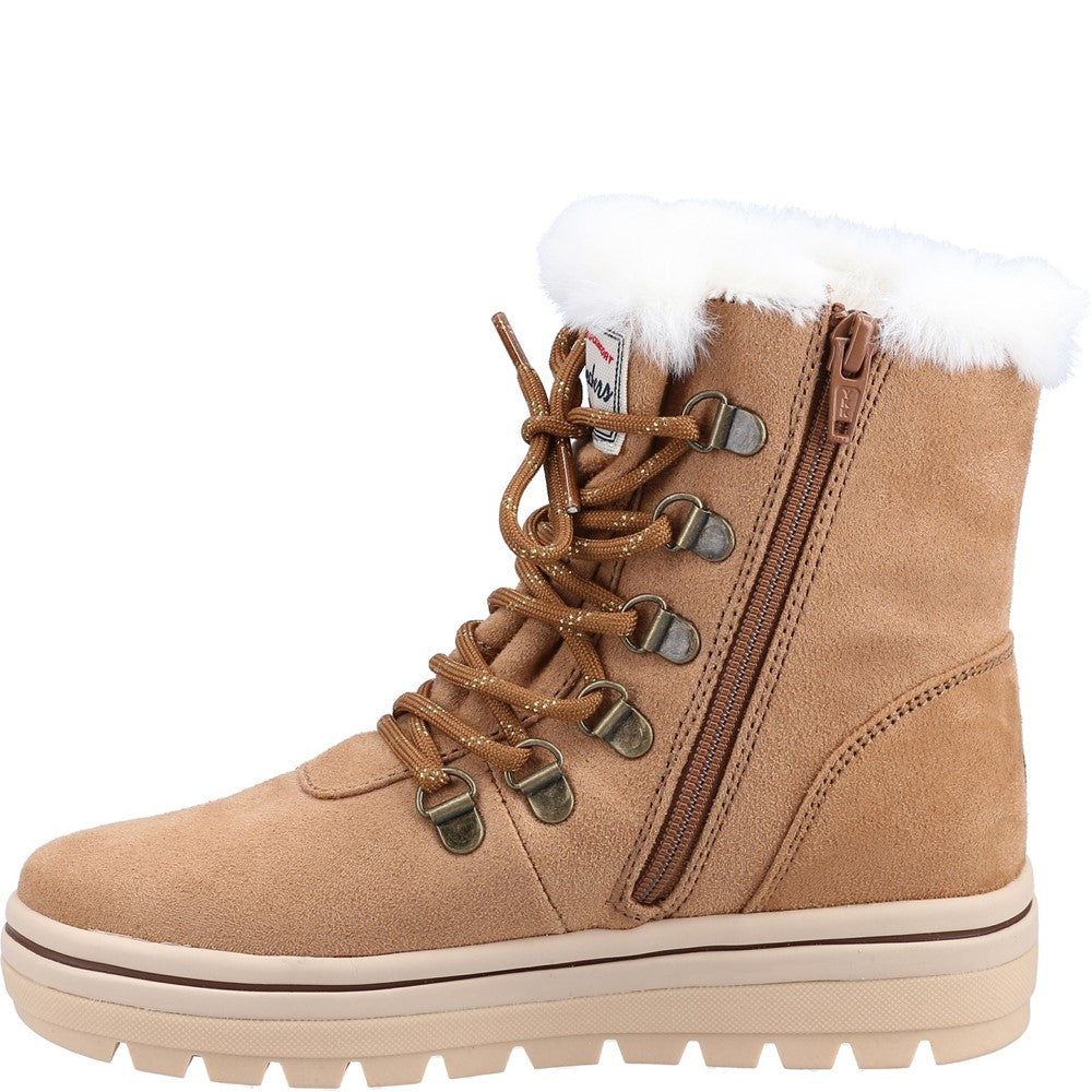 Girls Skechers Street Cleats 2 Snowslide Boot Brown FreemanHardy Willis