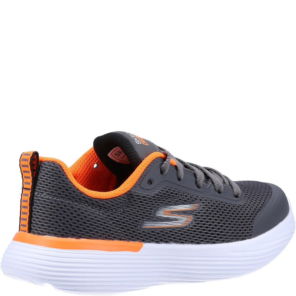 Boys' Skechers Go Run 400 V2 Trainer Charcoal FreemanHardy&Willis