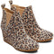 tan classic leopard suede