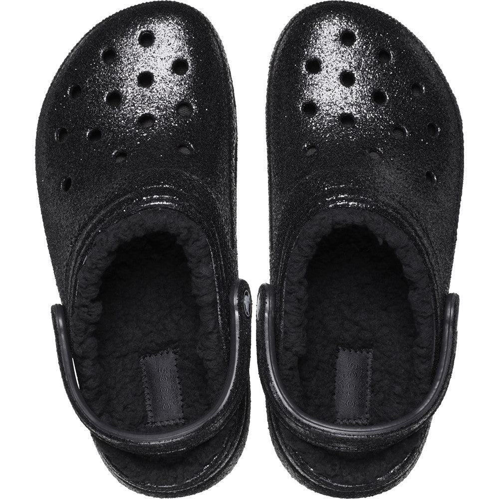 Women's Crocs Classic Glitter Lined Clog