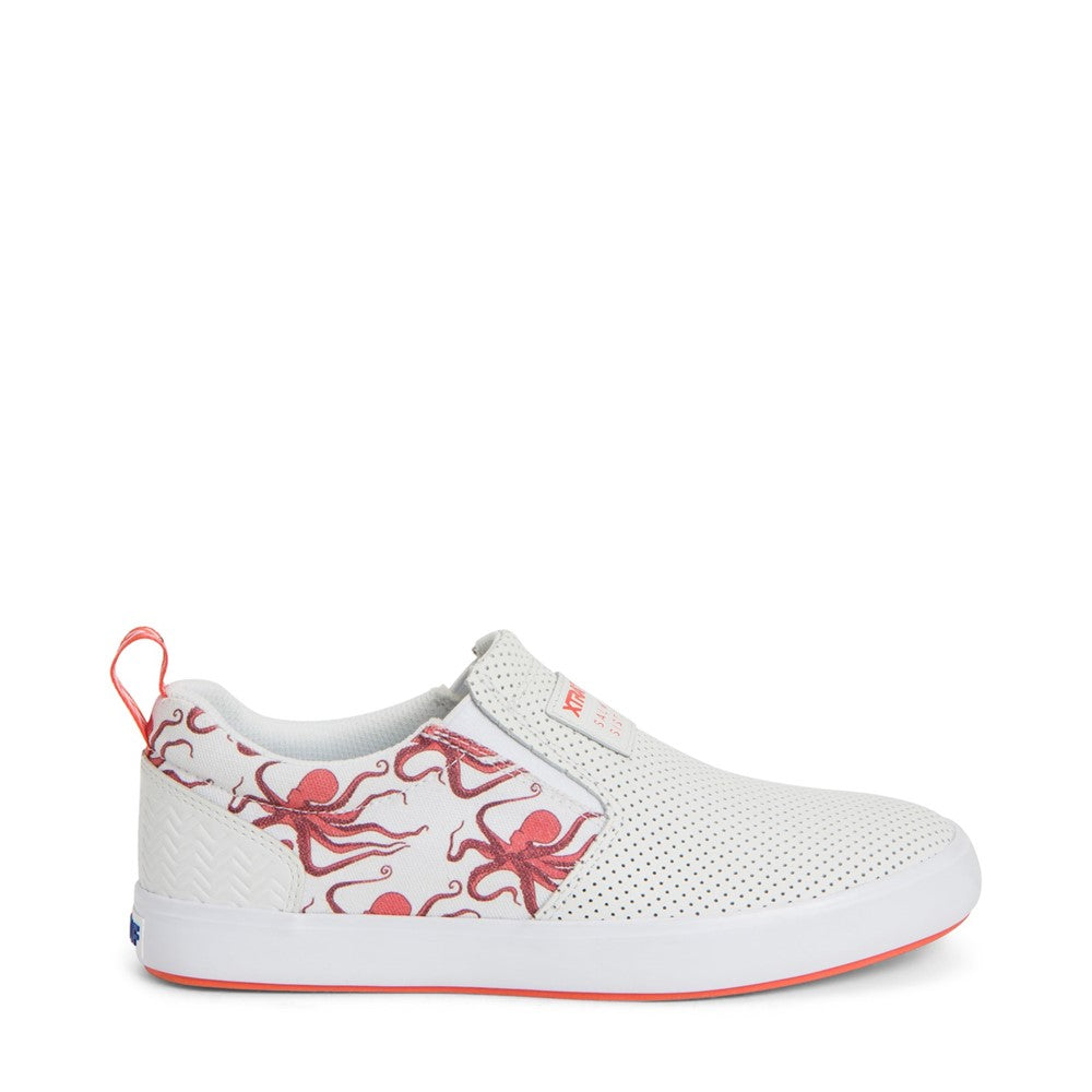 Women's Xtratuf Sharkbyte Salmon Sisters Canvas Deck Shoe