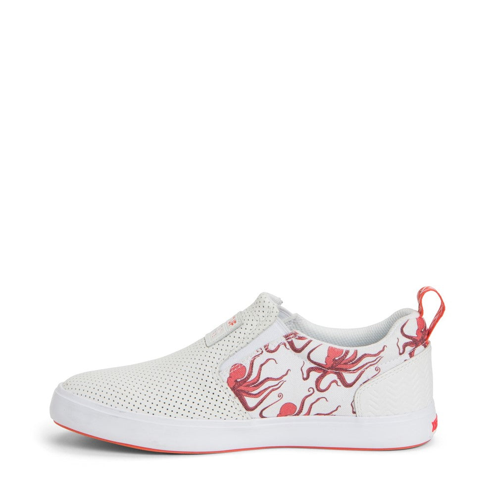 Women's Xtratuf Sharkbyte Salmon Sisters Canvas Deck Shoe