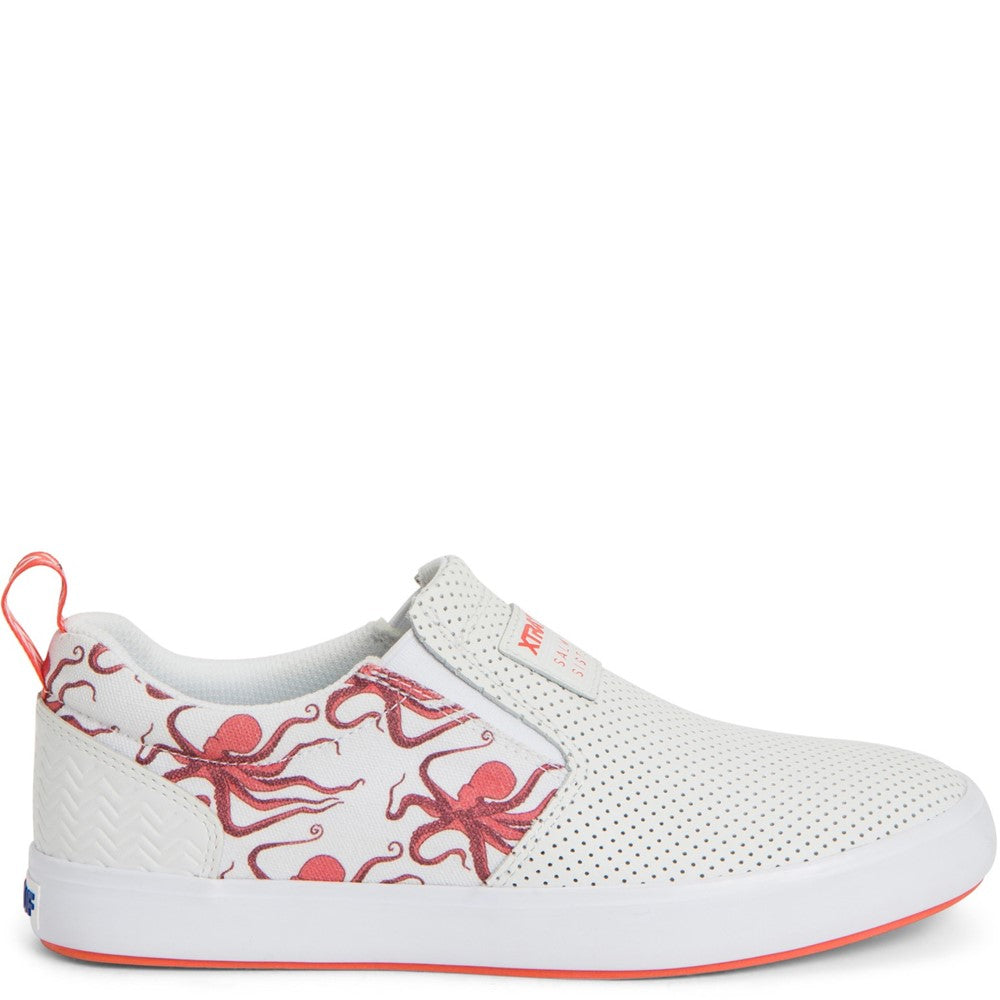 Women's Xtratuf Sharkbyte Salmon Sisters Canvas Deck Shoe