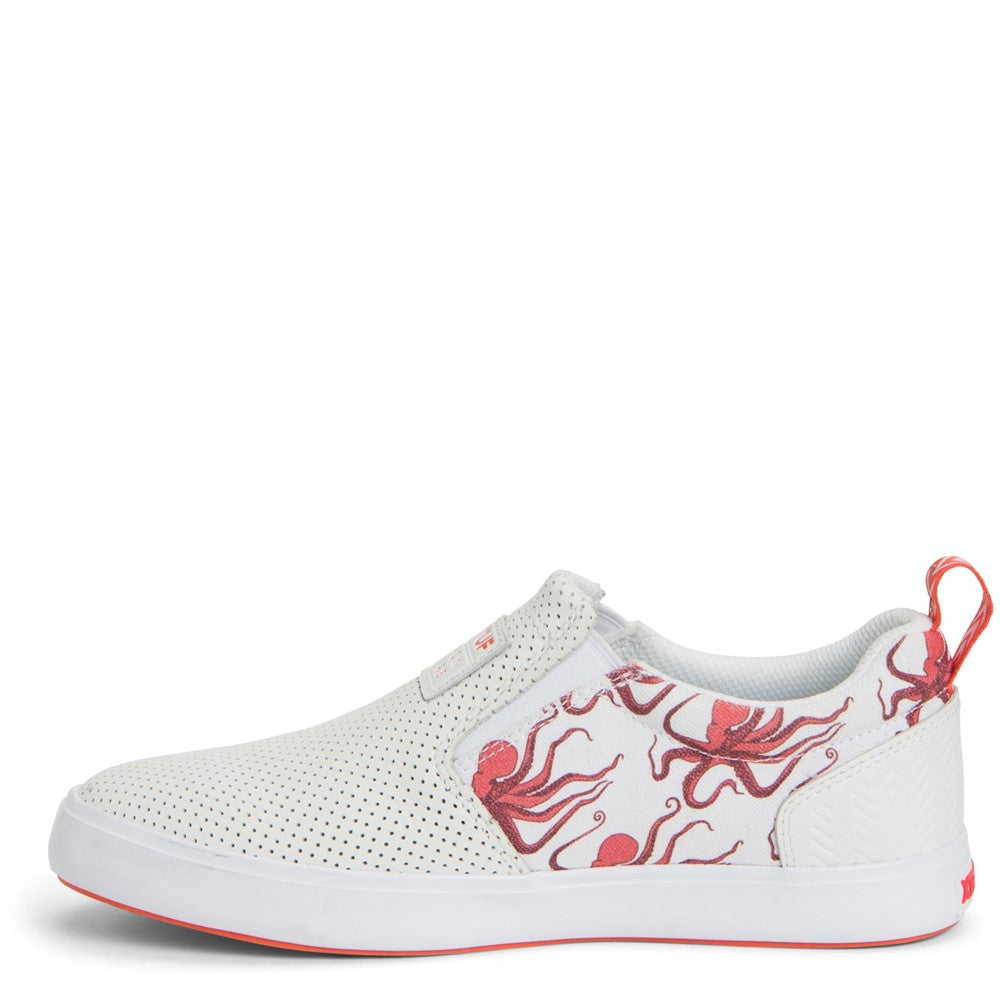 Women's Xtratuf Sharkbyte Salmon Sisters Canvas Deck Shoe