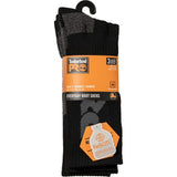 Men's Timberland Pro Big Logo Half Cushion Crew Sock 3 Pack