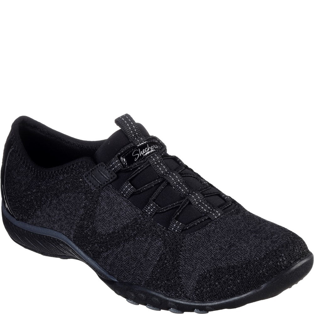 Women's Skechers Breathe-Easy Wide Fit Trainers