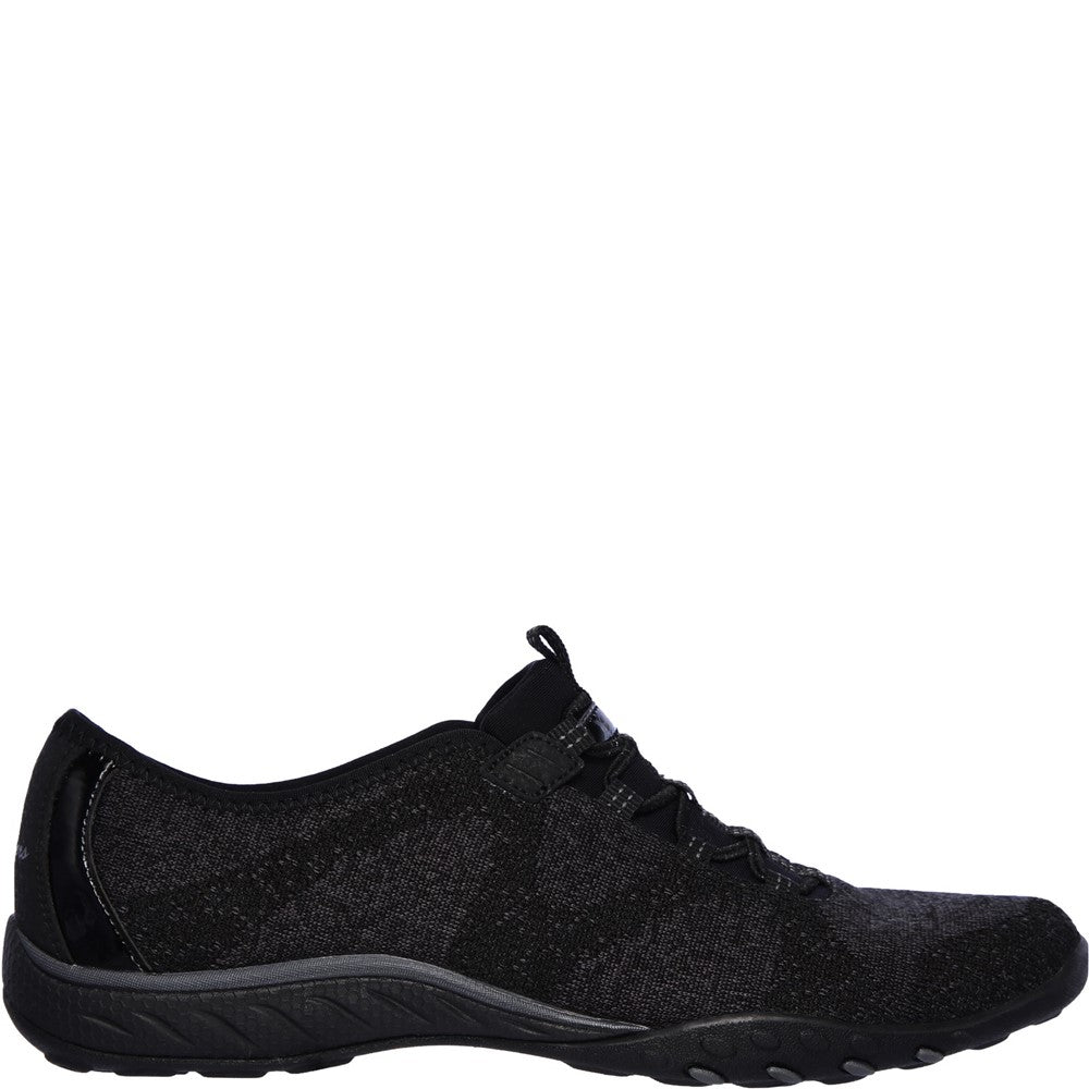 Women's Skechers Breathe-Easy Wide Fit Trainers
