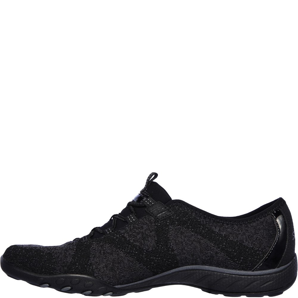 Women's Skechers Breathe-Easy Wide Fit Trainers
