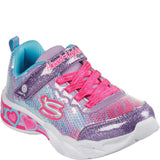 Girls' Skechers Sweetheart Lights Lets Shine Trainers