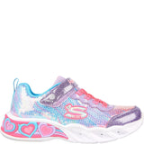 Girls' Skechers Sweetheart Lights Lets Shine Trainers