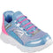 blue pink